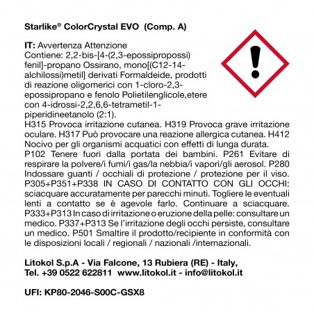 Starlike ColorCrystal EVO - Grigio Oslo 800