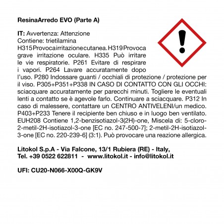 ResinaArredo EVO - Colore 15 (comp. A)